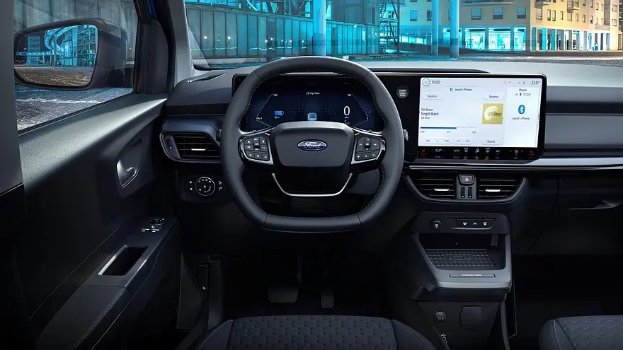 Новый Ford Transit Courier: родственник кроссовера Puma, есть электрическая версия